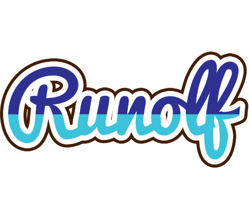 Runolf raining logo