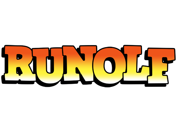 Runolf sunset logo