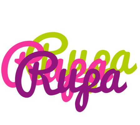 Rupa flowers logo