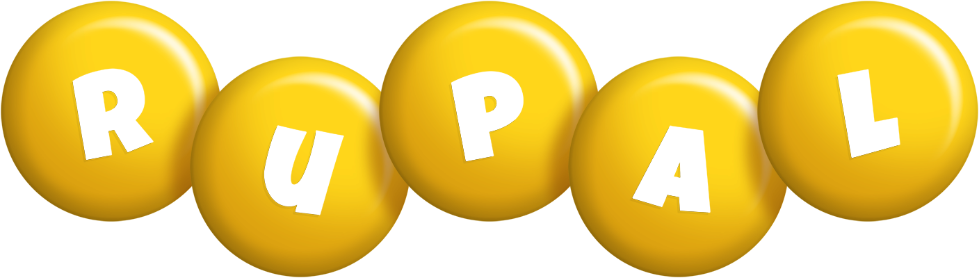 Rupal candy-yellow logo