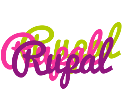 Rupal flowers logo