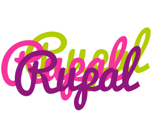 Rupal flowers logo