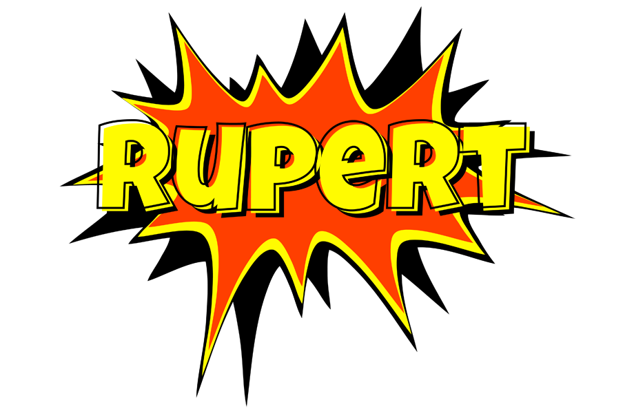Rupert bazinga logo