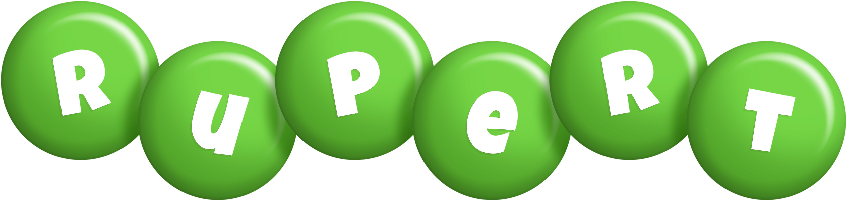 Rupert candy-green logo