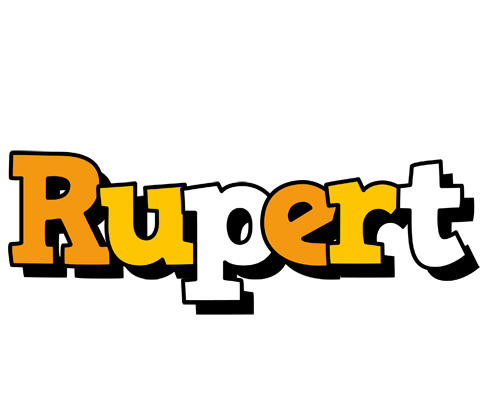 Rupert cartoon logo
