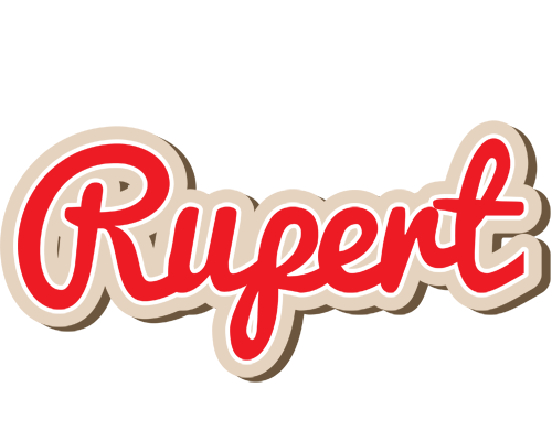 Rupert chocolate logo