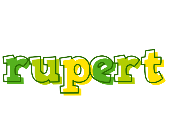 Rupert juice logo