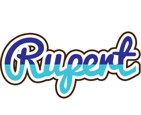 Rupert raining logo