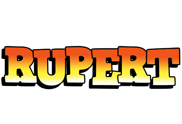 Rupert sunset logo