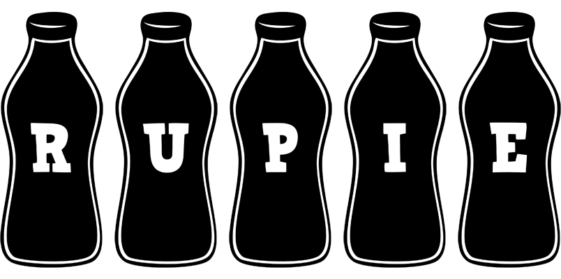 Rupie bottle logo