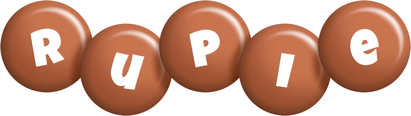 Rupie candy-brown logo
