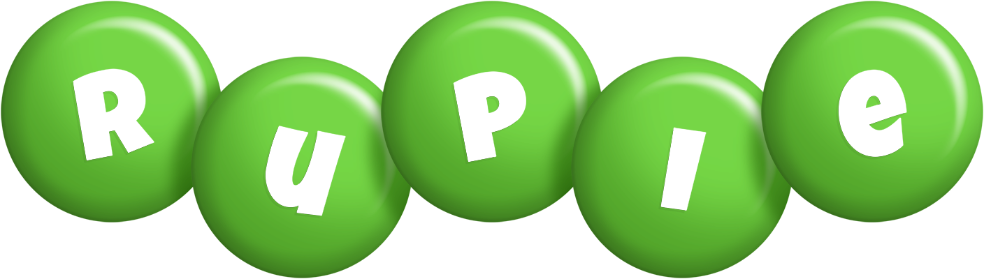 Rupie candy-green logo