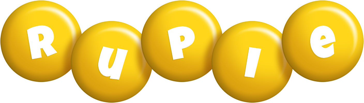 Rupie candy-yellow logo