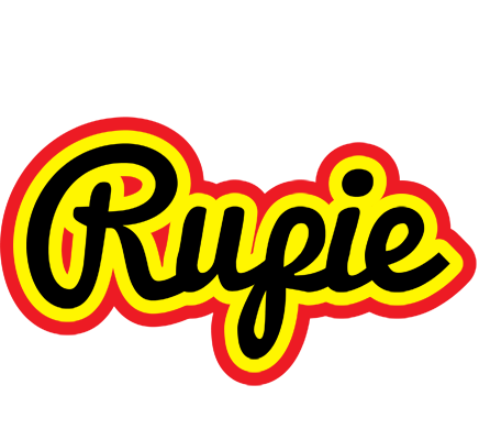 Rupie flaming logo