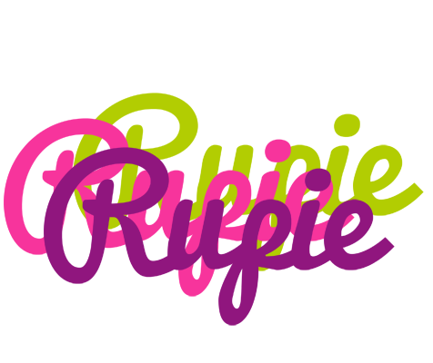 Rupie flowers logo