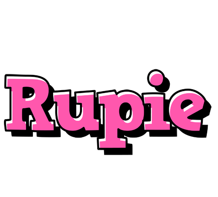 Rupie girlish logo