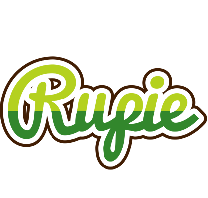 Rupie golfing logo