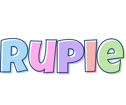 Rupie pastel logo