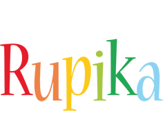 Rupika birthday logo