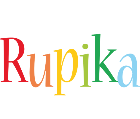 Rupika birthday logo