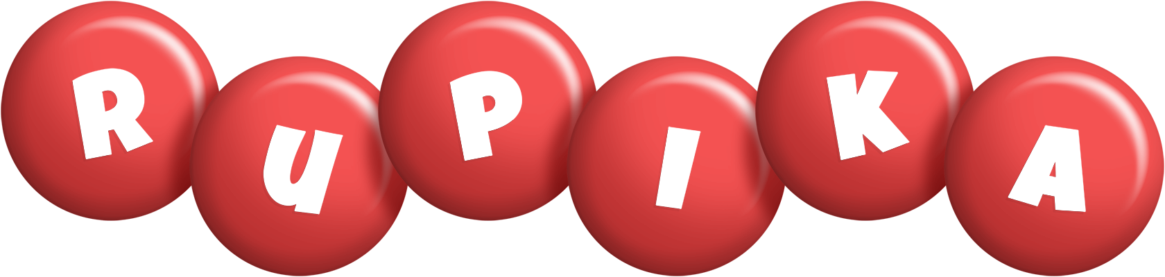 Rupika candy-red logo