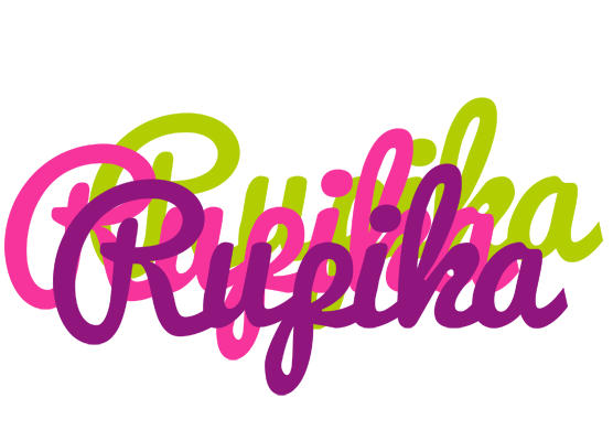 Rupika flowers logo