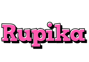 Rupika girlish logo