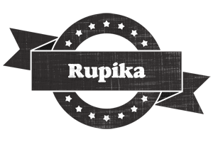 Rupika grunge logo