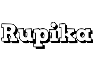 Rupika snowing logo