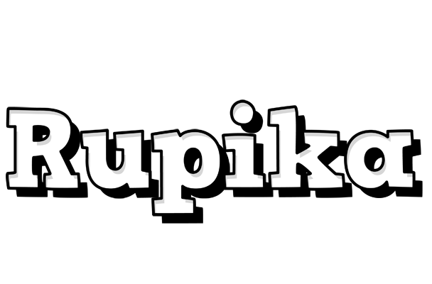 Rupika snowing logo