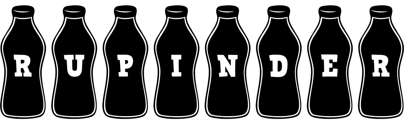Rupinder bottle logo