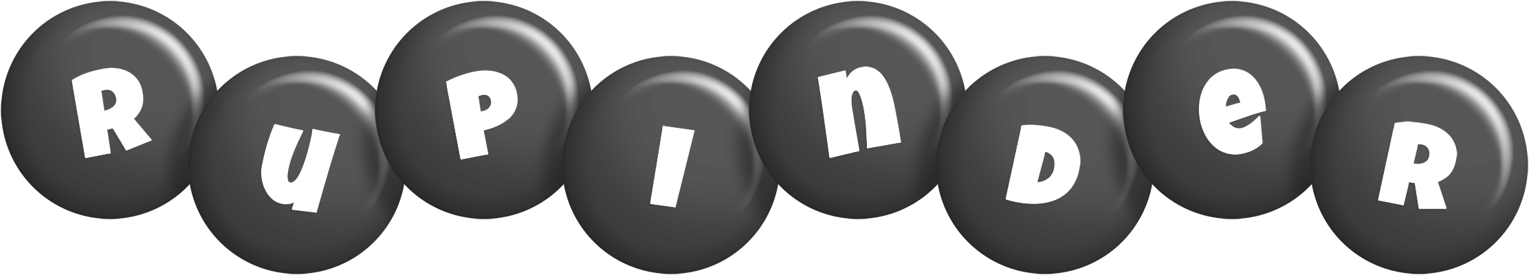 Rupinder candy-black logo