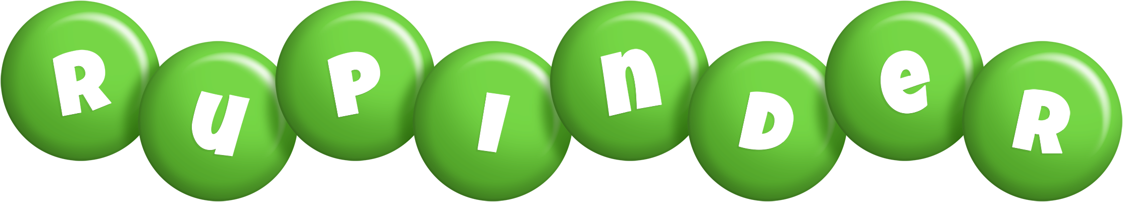 Rupinder candy-green logo