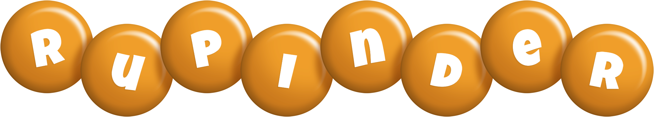 Rupinder candy-orange logo
