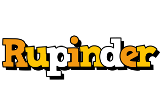 Rupinder cartoon logo