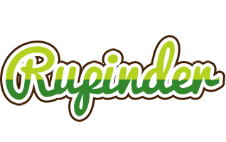 Rupinder golfing logo