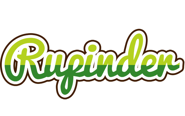 Rupinder golfing logo