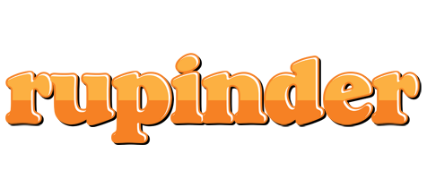 Rupinder orange logo