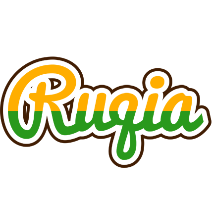 Ruqia banana logo