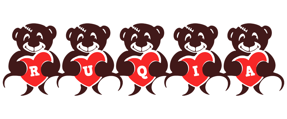 Ruqia bear logo