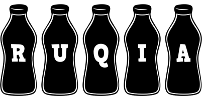 Ruqia bottle logo