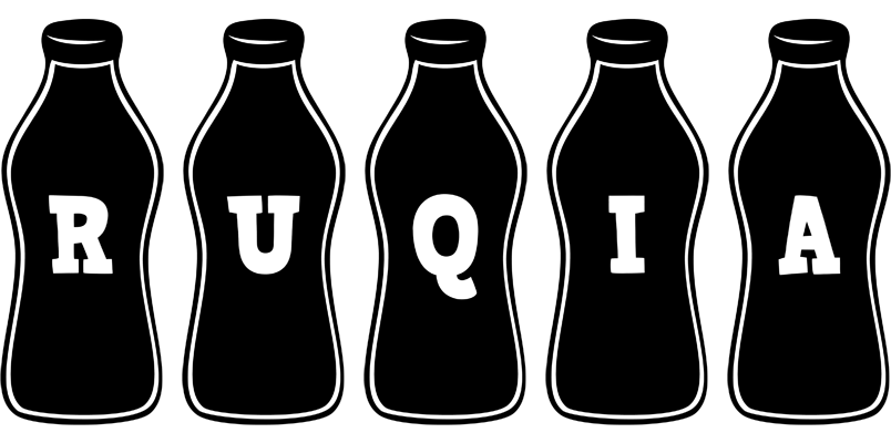 Ruqia bottle logo