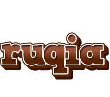 Ruqia brownie logo