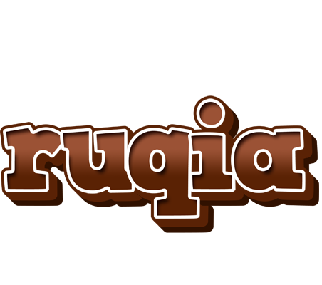 Ruqia brownie logo