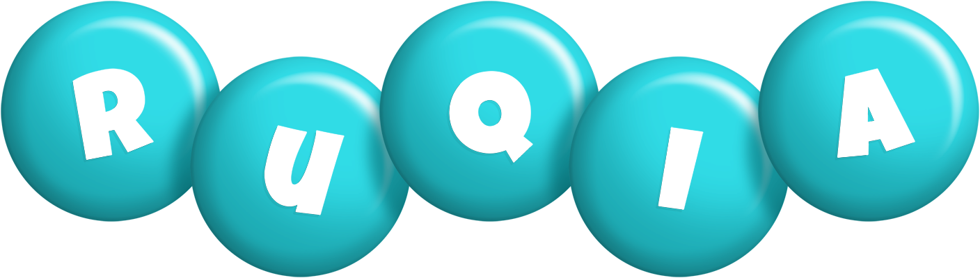 Ruqia candy-azur logo