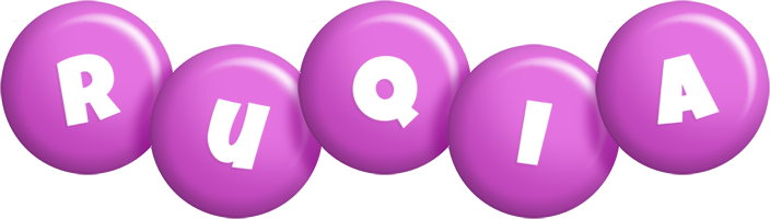 Ruqia candy-purple logo