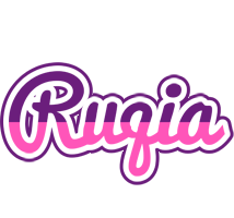 Ruqia cheerful logo