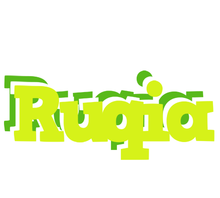 Ruqia citrus logo