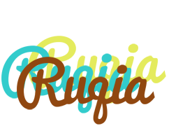 Ruqia cupcake logo