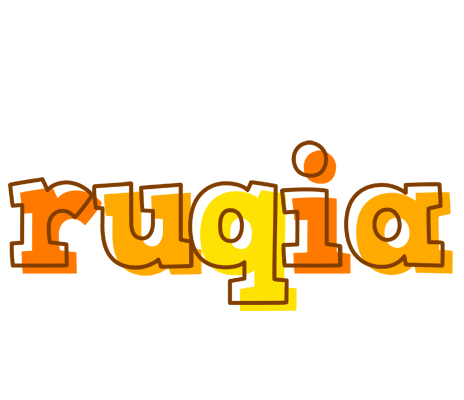Ruqia desert logo